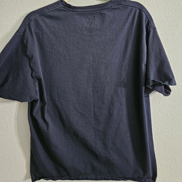 Champion Short Sleeve Tee XL, Dark Blue - Picture 2 of 5
